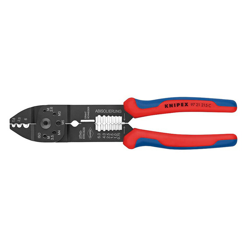 クリンピングプライヤー KNIPEX(クニペックス) 9721-215C