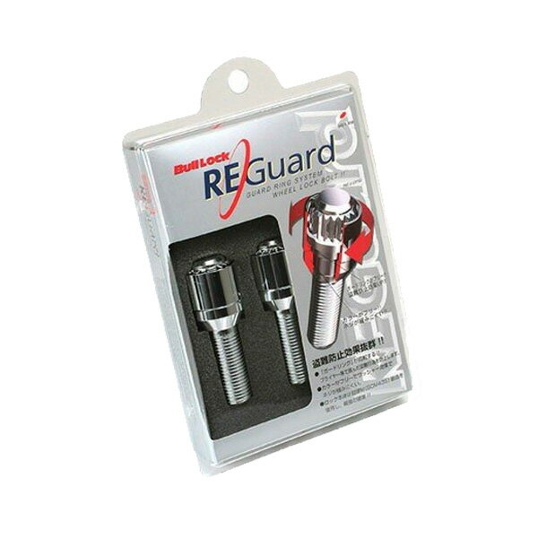 ブルロック リガード ボルト ロックボルト 輸入車用 M12×P1.5 60°テーパー 4個入 クローム KYO-EI R631-45