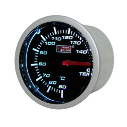 オートゲージ/Auto Gauge：52φ 2インチ 2inch スモークメーター 油温計 ホワイトLED/52-ASMOTSWL-270