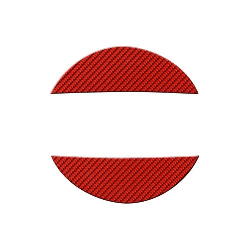 ハセプロ/HASEPRO マジカルカーボン リアエンブレム 日産 キューブ Z12 カーボンシート レッド CEN-11R