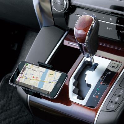 【あす楽対応】30系アルファード・ヴェルファイア専用設計スマートフォンホルダー/槌屋ヤック/YAC:SY-AV7