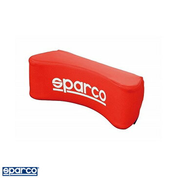 スパルコ/sparco CORSA：ネックピロー ネックパッド レッド 自動車座席用首枕 長距離ドライブや仮眠に/SPC4007