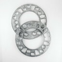 HKB/東栄産業 ホイールスペーサー シルバー 6mm 4/5H PCD100/114.3 2枚ばら売り/HKWS6