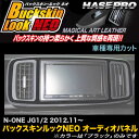 ハセプロ/HASEPRO マジカルアートレザー バックスキンルックNEO オーディオパネル ホンダ N-ONE JG1/JG2 H24.11～ レザー調シート ブラック LCBS-APH4