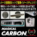 ハセプロ/HASEPRO マジカルカーボン オーディオパネル VW ゴルフ6 5K H21.4～H25.5 本カーボン仕様 ブラック CAPV-1 3