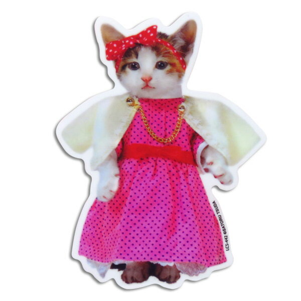 ゼネラルステッカー:なめ猫 なめねこ ステッカー 車 リアガラス リヤガラス バンパー スマホ ドレス/LC..