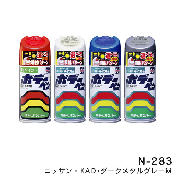 ソフト99 ボデーペン ボディーペン 300ml スプレーペイント ボディー バンパー N-283 08283