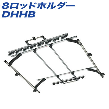 INNO 8ロッドホルダーDHHV 8本積載 200系ハイエースバン/標準ルーフスーパーGL専用モデル IF11