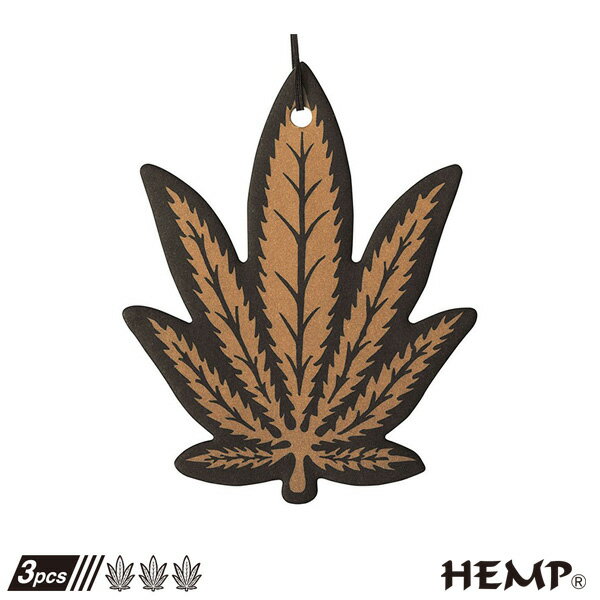 ニューアークス 芳香剤 HEMP エアーフレッシュナー ココナッツ 3枚パック ヘンプ 吊り下げ型 車 部屋 NAX-052-003