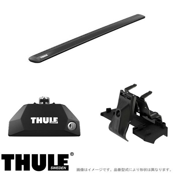 THULE/スーリー キャリア 車種別セット BMW X6 G06 ダイレクトルーフレール付 2019～ 7106+7114B+6007