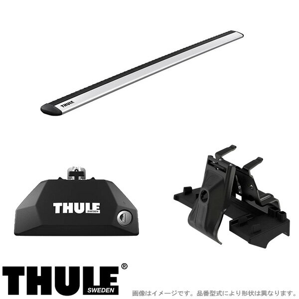 THULE/スーリー ルーフキャリア 車種別セット BMW X6 G06 ダイレクトルーフレール付 2019～ 7106+7114+6007