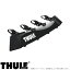 THULE/スーリー エアスクリーンXT32 スクエアバー ウイングバーEVO/EDGE対応 フェアリング 風切り音低減　81cm TH870200