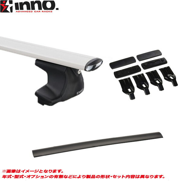 INNO/イノーキャリア車種別セットMR52S/MR92SハスラーR2.1~ルーフレール無XS250+XB130+XB130+K772