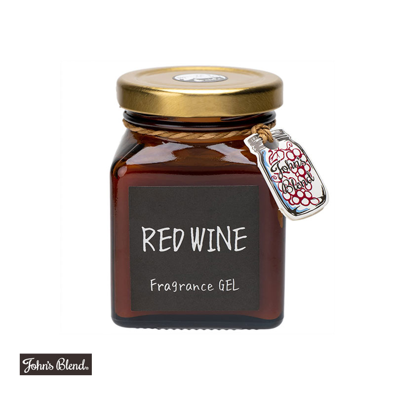 NOL/ノル 芳香剤 John's Blend レッドワイン ジェルタイプ 135g 置き型 車内・お部屋・トイレ等に OA-JON-86-5
