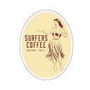 Pick the hawaii ステッカー SURFERS COFFEE 