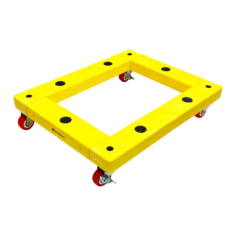 タイヤキャリー 1台 4輪キャリー 乗せたまま移動 保管可能 横置き推奨 275/50R19サイズまで タイヤ交換補助 耐荷重130kg TR-5 大自工業(2)