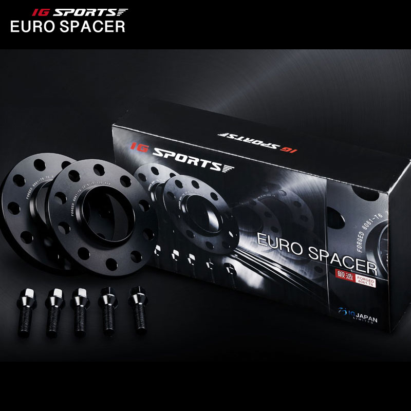 ユーロスペーサー アルミ鍛造 3mm 2枚 PCD112 10H φ66.6 ボルト無し MINI/BMW 純正首下27mm ES-MI-01 IG SPORTS