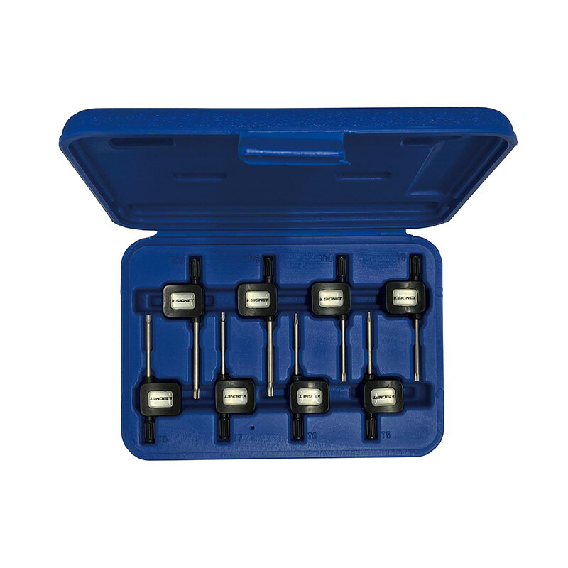 SIGNET(シグネット) 8PCS フラッグ型 ヘクスローブレンチセット 35813