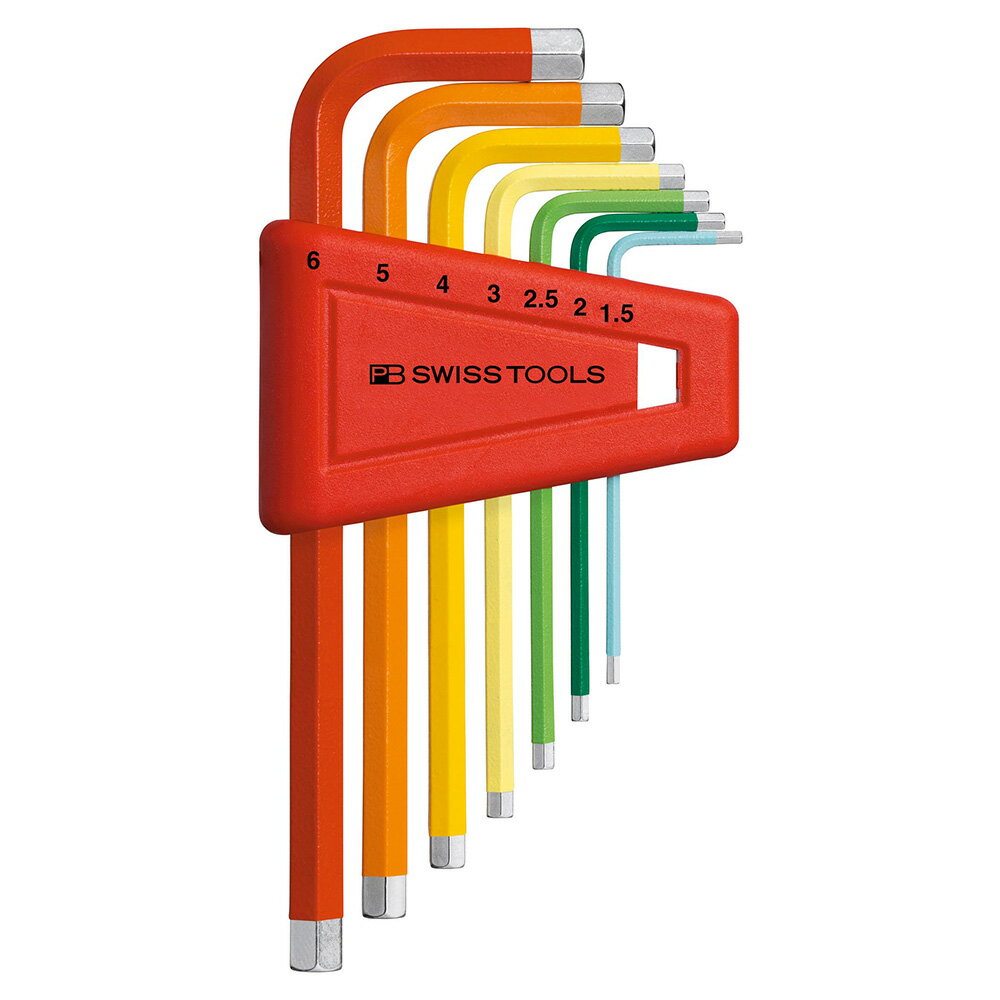 PB SWISS TOOLS(ピービースイスツールズ) レインボーレンチセット 210H-6RB