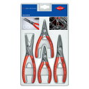 KNIPEX(クニペックス) 精密スナップリングプライヤーセット (4本組) (台紙付き) 002003SB