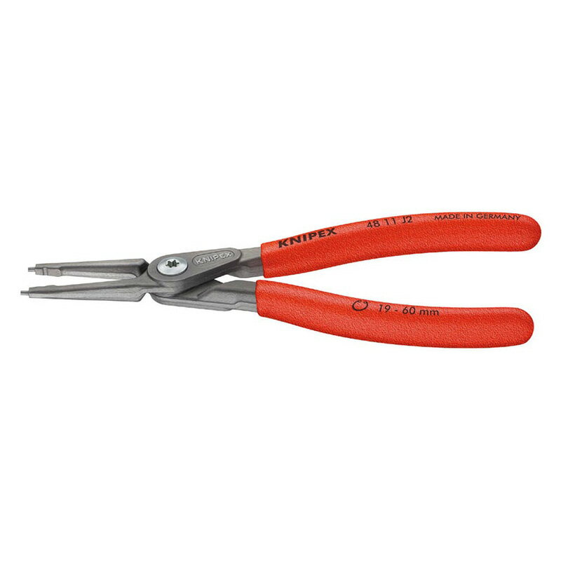 KNIPEX(クニペックス) 穴用精密スナップリングプライヤー (台紙付き) 4811-J4