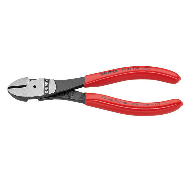 KNIPEX(クニペックス) 強力型斜ニッパー (台紙付き) 7401-160