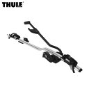 THULE/スーリー 598 プロライド シルバー 自転車 サイクルキャリア ルーフキャリア 20kgまで積載可能