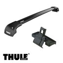 THULE/スーリー CR-V ルーフレールなし H18/10〜 RE3,RE4 キャリア 車種別セット/9592B+3042
