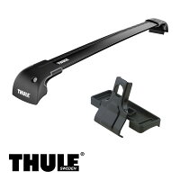 THULE/スーリーフォレスタールーフレールなしH24/11〜SJ5キャリア車種別セット/9592B+3082