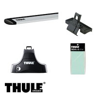THULE/スーリーシトロエンサクソ3ドア'96〜'04S8#キャリア車種別セット/754+960+1046