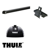 THULE/スーリーランドローバーレンジローバースポーツダイレクトルーフレール付'13〜LW3SA/5SAキャリア車種別セット/753+762+4039