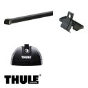 THULE/スーリー メルセデス・ベンツ CLA シューティングブレーク '15〜 キャリア 車種別セット/753+761+3117