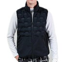 50%OFF セール L ゴルフウエア メンズ【 Munsingwear マンシングウェア 】ダウンベスト おしゃれ 高機能 スポーツ ブランド MEMUJK5...