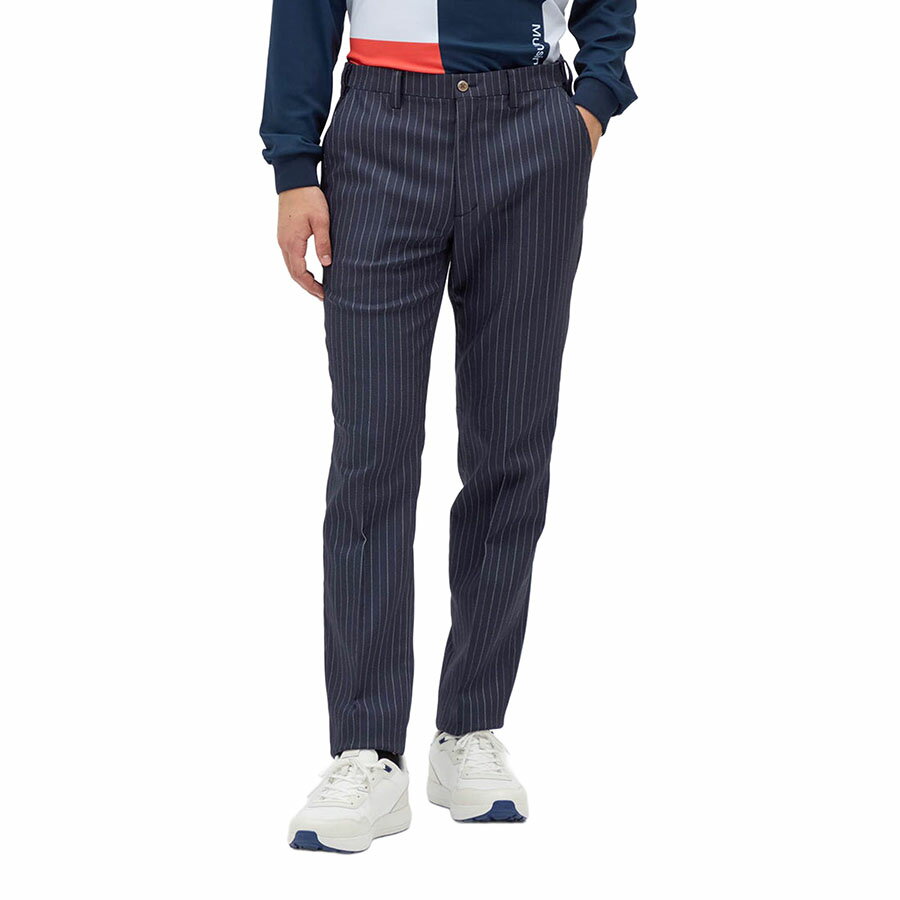 マンシングウェア メンズ 総柄ストレッチスラックス 秋冬 ゴルフウェア 79〜100cm MG5FLP23M