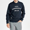 マンシングウェア メンズ ゴルフウエア 360°ストレッチ 刺繍スウェット おしゃれ 高機能 MG5SSW21M 敬老の日 2025 ギフト好適品