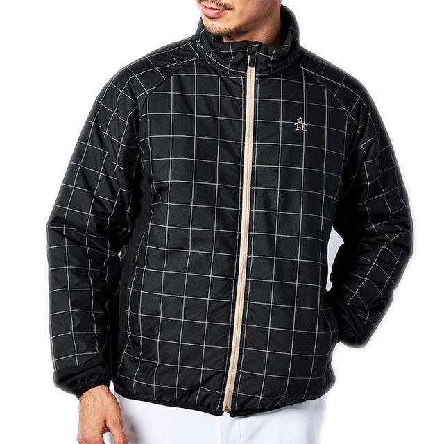 20%OFF セール メンズ ブルゾン 【 Munsingwear マンシングウェア 】 ゴルフウェア おしゃれ スポーツ ブランド 36300円の品 冬 MGMUJK01ブラック 黒 M 3L