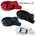 メンズ ゴルフ ベルト 20%OFF セール 【 Munsingwear マンシングウェア 】バックル おしゃれ スポーツ ブランド MEBVJH01