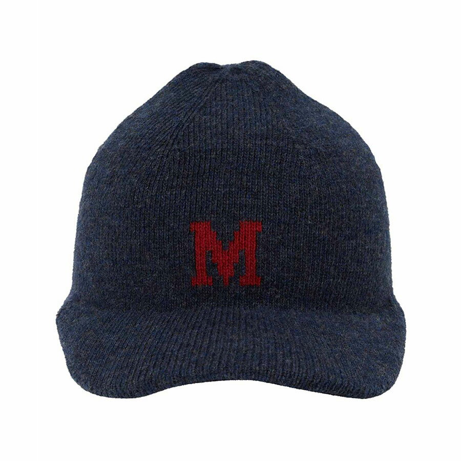 マンシングウェア レディース ニットキャップ Mマーク ウール100％ ゴルフ 防寒 MG5FCP03L