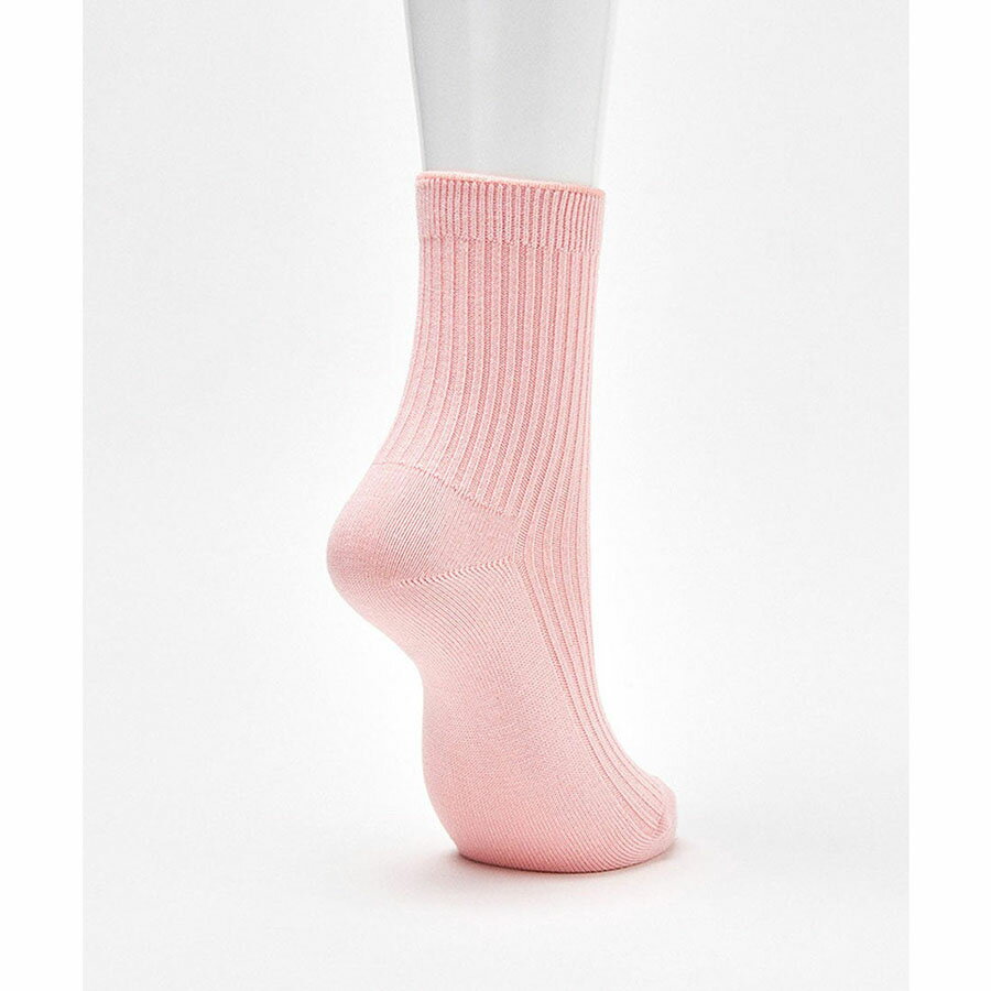 マンシングウェア munsingwear レディース ゴルフソックス 靴下 クルー丈 抗菌防臭 22-24cm MG5SSO00L