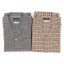 20%OFF セール DAKS 紳士 長袖長パンツ ネル ハウスチェック柄 パジャマ M/L おしゃれ 2025年 ギフト好適品