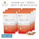 ホットタブ 薬用 HOT TAB ウェルネス 重炭酸 冷え性 ギフト プレゼント 重炭酸湯 中性 高濃度 塩素中和 タブレット 90錠 6袋セット ｜長湯 しっしん にきび 追い焚き可 赤ちゃん 女性 男性 肩こり 腰痛 あせも 冷え症 ※あす楽対応は休業日を除く※