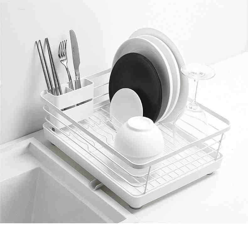 滑り止め 耐熱 食器乾燥ラック プレート 食器 省スペース 食器水切り 丸めて収納 水切りラック