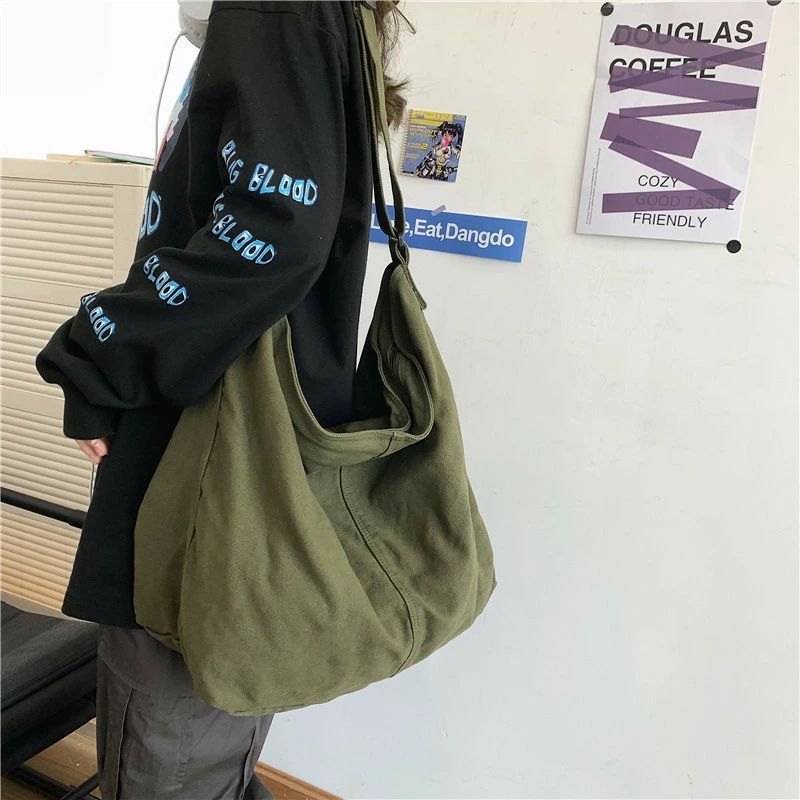 軽量 旅行出張 通学通勤 男女兼用 レディース メンズ 上質キャンバス ズック 帆布 肩掛けバッグ ショルダーバッグ