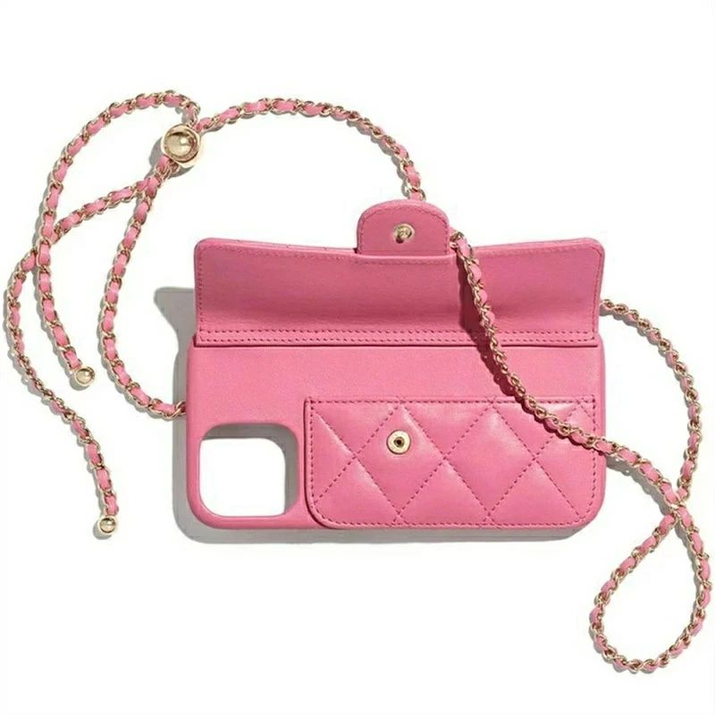 MagSafe対応 iPhone15 iPhone15Pro 肩掛けスマホケース 携帯ケース ストラップ シャネル風 おしゃれ ハイブランド風 ショルダー タイプ スマホケース iphone14 14pro 14plus カード落ちない アイフォン携帯(4)