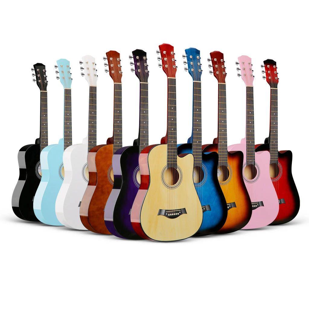 初心者38インチ アコギ かわいい おしゃれ 弦 ケース 初心者 セット プレゼント 入門 ギター ナチュラル おすすめ 誕生日プレゼント 学生