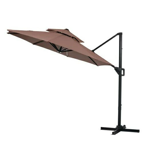 パラソル 直径300cm 30+UPF紫外線対策 角度調整 パラソルセット ベース パラソル ガーデンパラソル