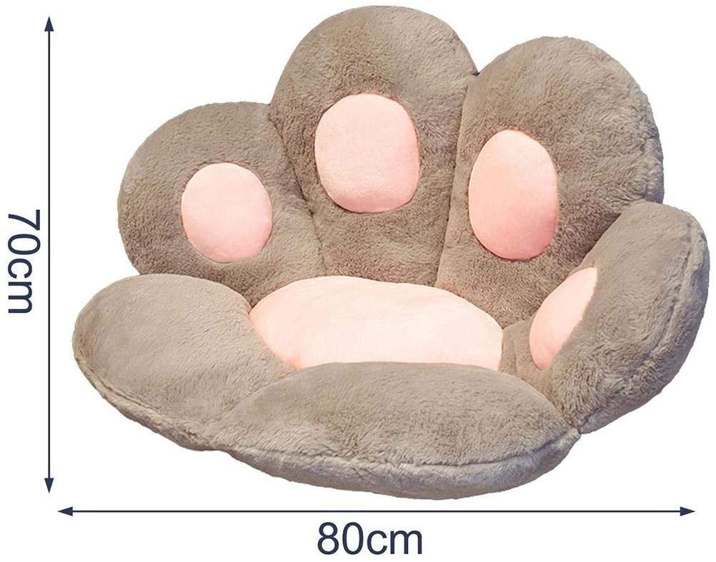 Low Rebound Cushions - かわいい座布団 シートクッション猫肉球ソファシートクッションオフィスチェアクッション シートクッション 座り心地いい 低反発 可愛い 姿勢改善 痛み緩和 柔軟 快適 洗える