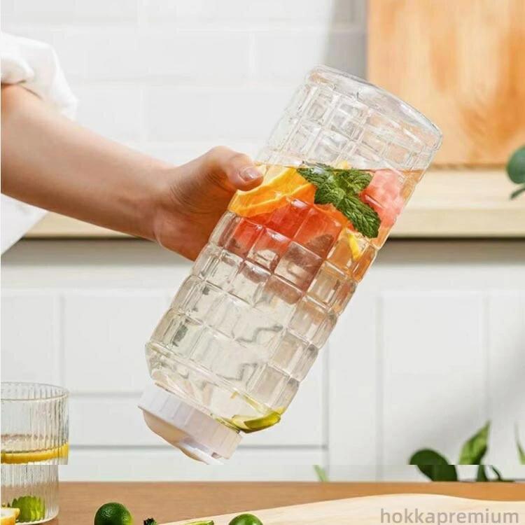 【送料無料】広口 スリムジャグ 水出し 横縦 ポケット おしゃれ 冷水ポット 冷水筒 お茶ポット ピッチ..