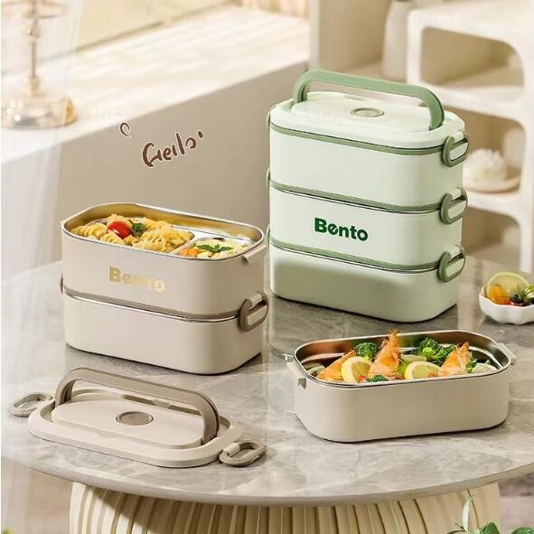 保温弁当箱 弁当箱セット ステンレスランチジャー 断熱弁当箱セット ランチジャー 大容量 収納バッグ付..