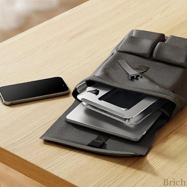 改良版 ホルダー ノートパソコンスタンド 無段階調節 角度調整可能 滑り止め 高さ ...